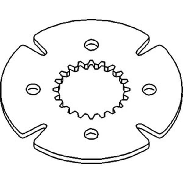 Aftermarket New Transmission Disc Fits John Deere Tractor 6410 6010 6100 6110 6120 + L78682 - main